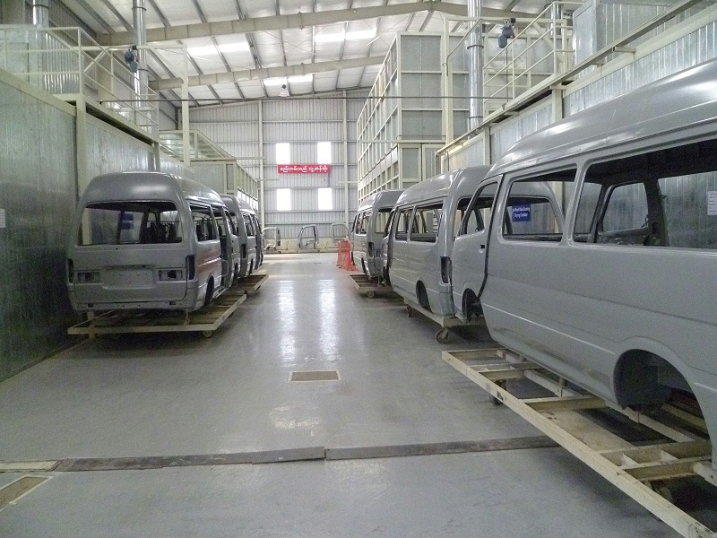 自动喷涂生产线