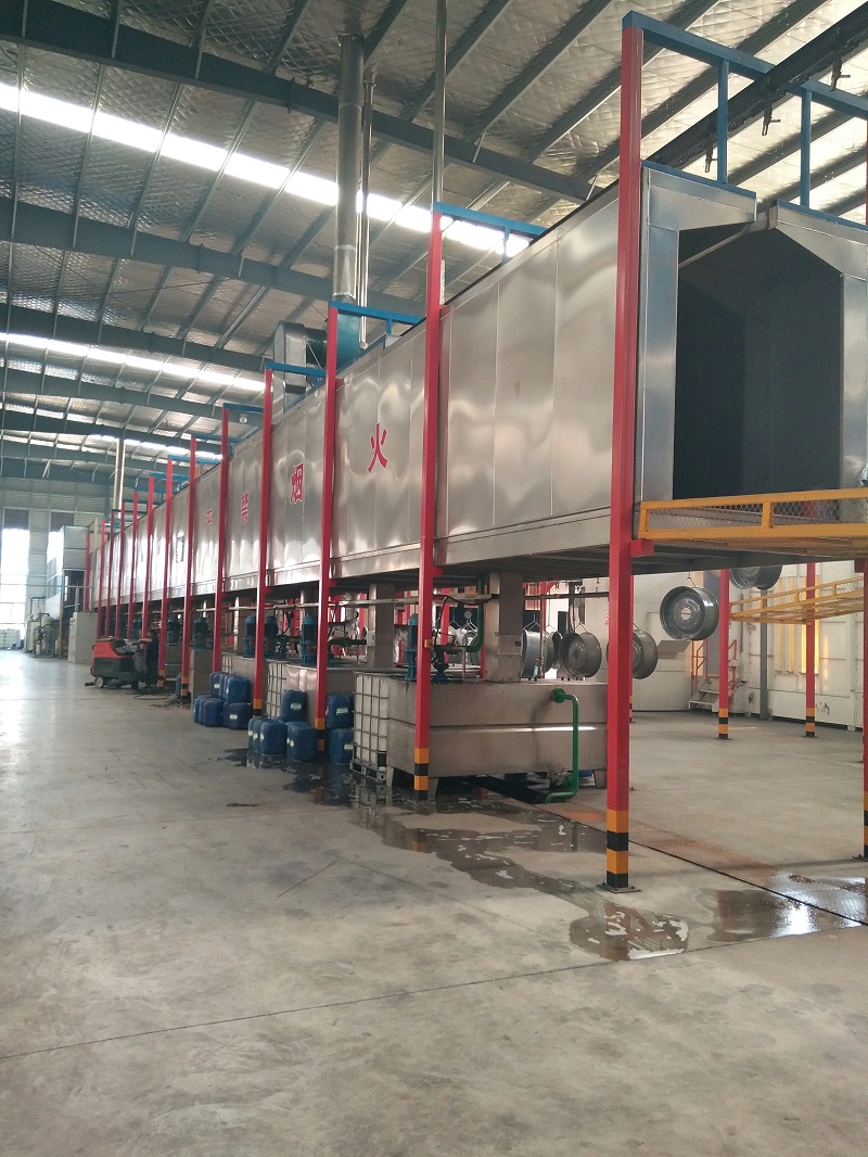 车轮涂装流水线