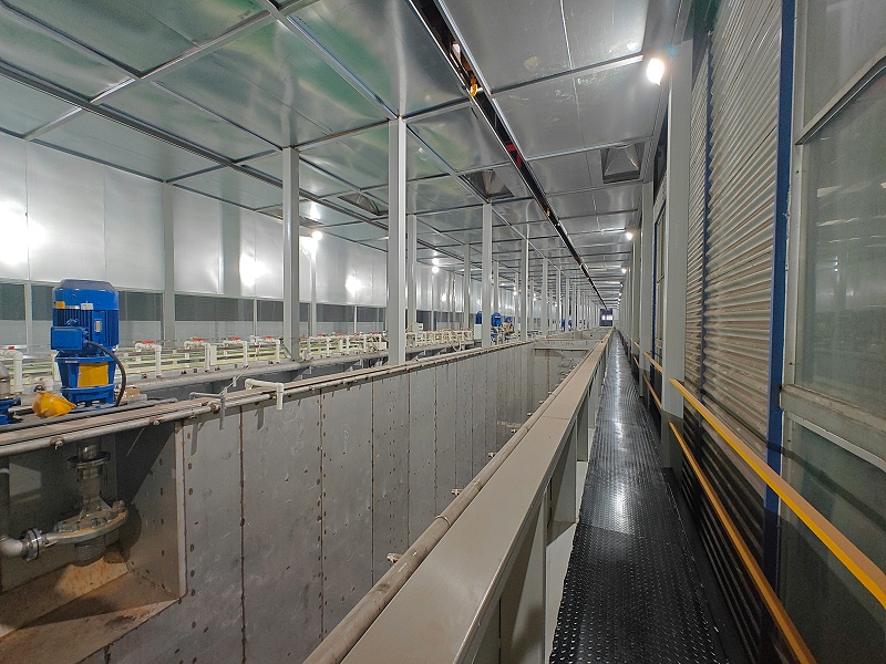 前处理电泳喷粉涂装线